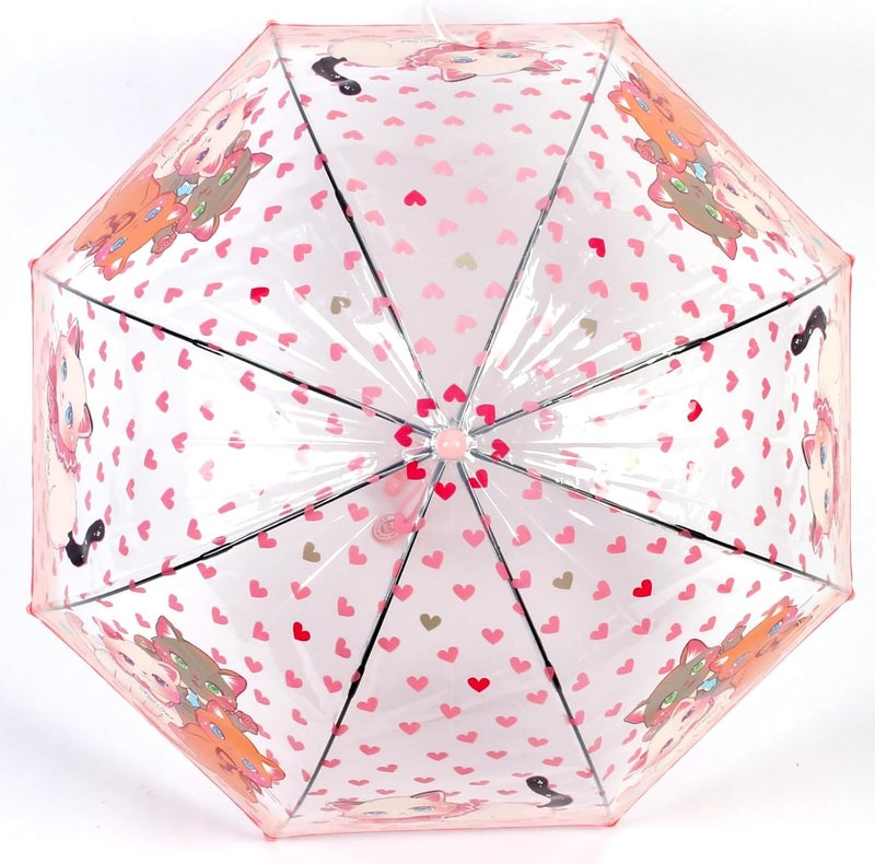 KOULONGDAMI Kids Clear Umbrella for Rain Dome Bubble Umbrellas Windproof for Kids Boys and Girls - Image 3